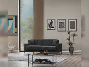 Adela Convertible Sofa Anthracite in Anthracite - 101-ADE-ELI10-3