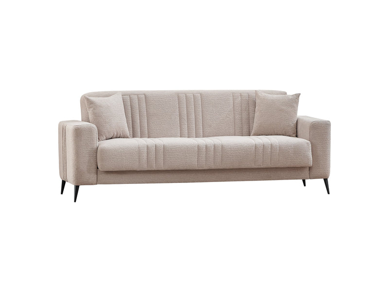 Adela Convertible Sofa Cream in Cream - 101-ADE-ELI02-3