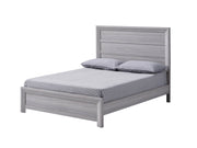 Adelaide Driftwood King Panel Bed - Lara FurnitureKing Bed