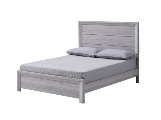 Adelaide Driftwood King Panel Bed - Lara FurnitureKing Bed
