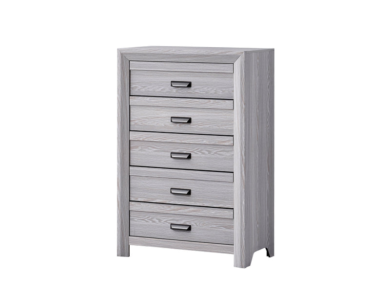Adelaide Driftwood Panel Bedroom Set - Lara FurnitureBedroom Set