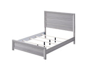 Adelaide Driftwood Queen Panel Bed - Lara FurnitureQueen Bed