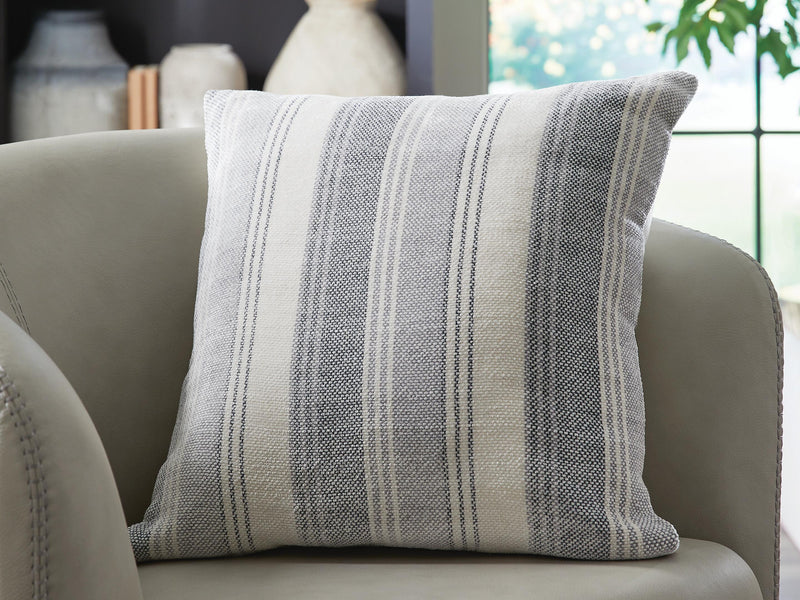 Adikus Blue/Gray/White Pillow (Set of 4) - A1001126