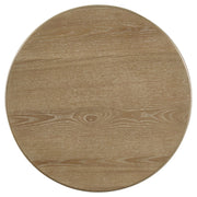 Adina 2-piece Round Coffee Table Set Distressed Light Brown - 722938-S2