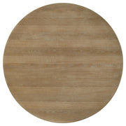 Adina 5-piece Round Dining Table Set Distressed Light Brown - 193610-S5