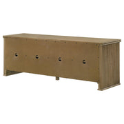 Adina 70-inch TV Stand Media Console Distressed Light Brown - 722933