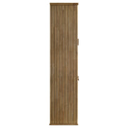 Adina 77-inch Tall Display Cabinet Distressed Light Brown - 193616