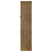 Adina 77-inch Tall Display Cabinet Distressed Light Brown - 193616