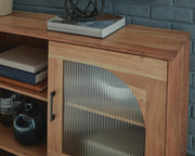 Adway Natural Brown Accent Cabinet - A4000709