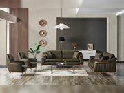 Ahsen 3-pieces (Sofa & Loveseat & Chair) Livingroom in Khaki - 200-ELIF-AHS-MOD-KHA-321