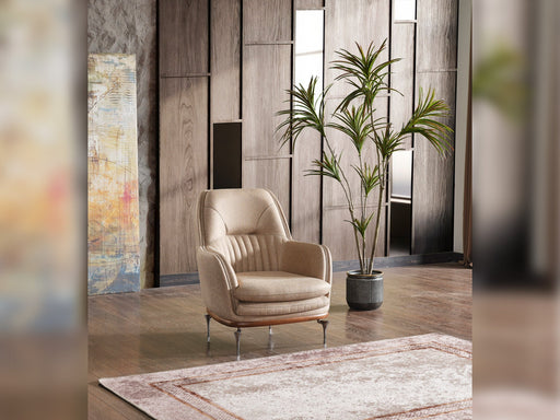 Ahsen Chair in Beige - 200-ELIF-AHS-MOD-BEI-B