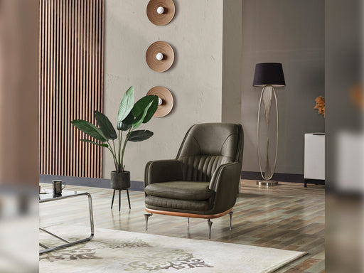 Ahsen Chair in Khaki - 200-ELIF-AHS-MOD-KHA-B