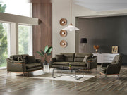Ahsen Convertible Loveseat in Anthracite - 200-ELIF-AHS-MOD-ANT-2