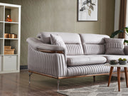 Ahsen Convertible Loveseat in Anthracite - 200-ELIF-AHS-MOD-ANT-2