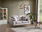 Ahsen Convertible Loveseat in Beige - 200-ELIF-AHS-MOD-BEI-2