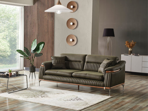 Ahsen Convertible Sofa in Khaki - 200-ELIF-AHS-MOD-KHA-3