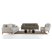 Aida Convertible Sofa in Brown - 200-ZEN-AID-BRO-3