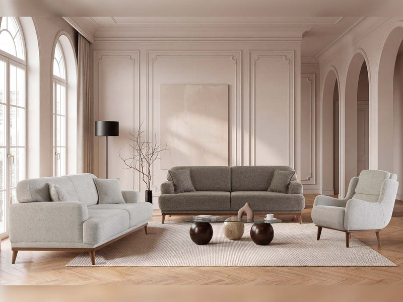Aida Convertible Sofa in Cream - 200-ZEN-AID-CRE-3