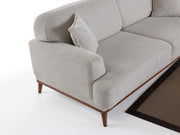 Aida Convertible Sofa in Cream - 200-ZEN-AID-CRE-3