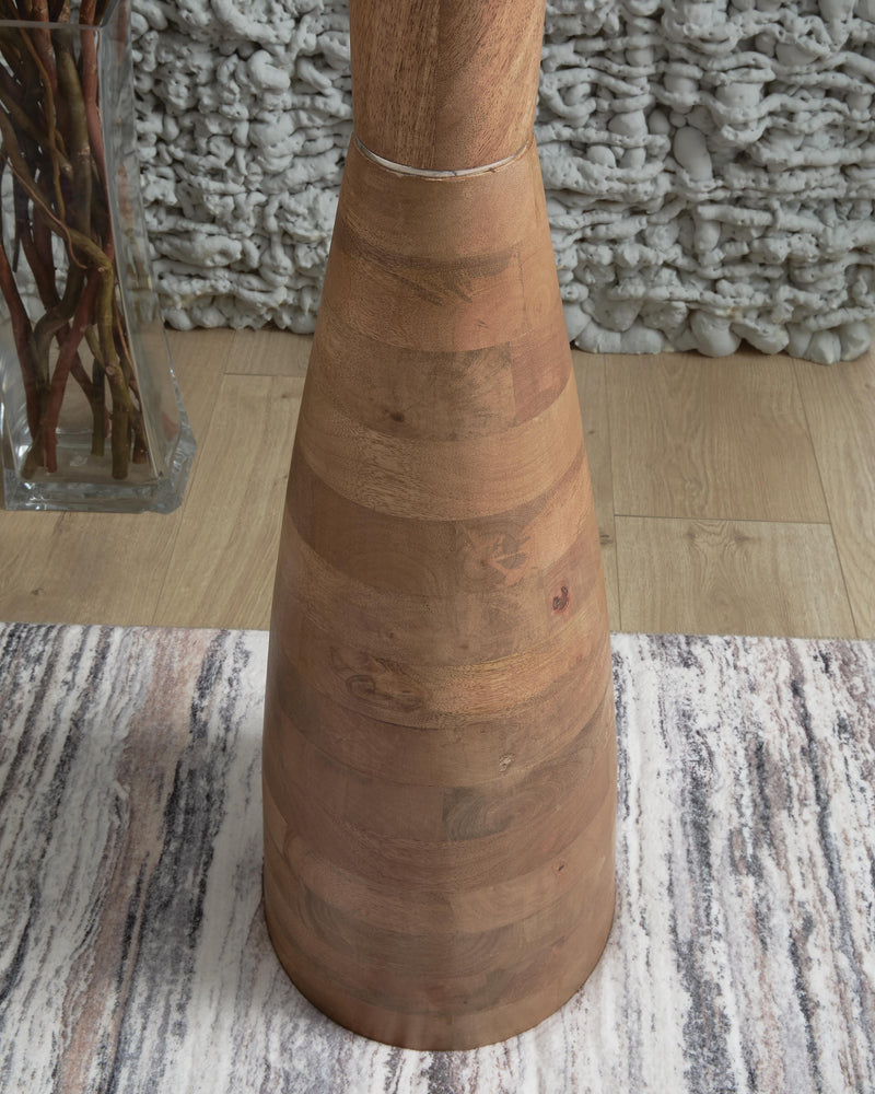 Ailsa Natural Brown Floor Lamp - L329111