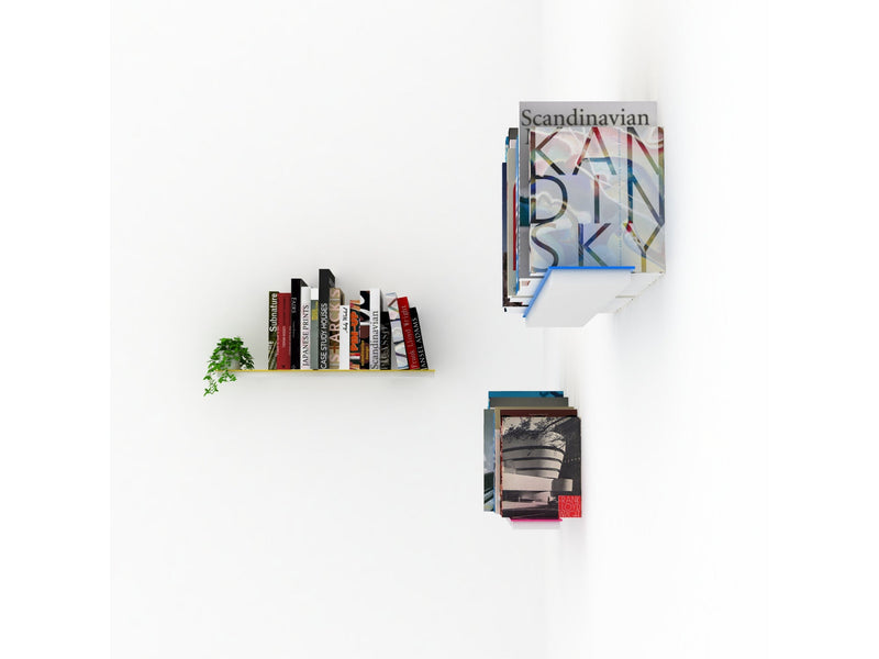 Air Minus Shelf in White-Blue - 760-AIR-RF160203