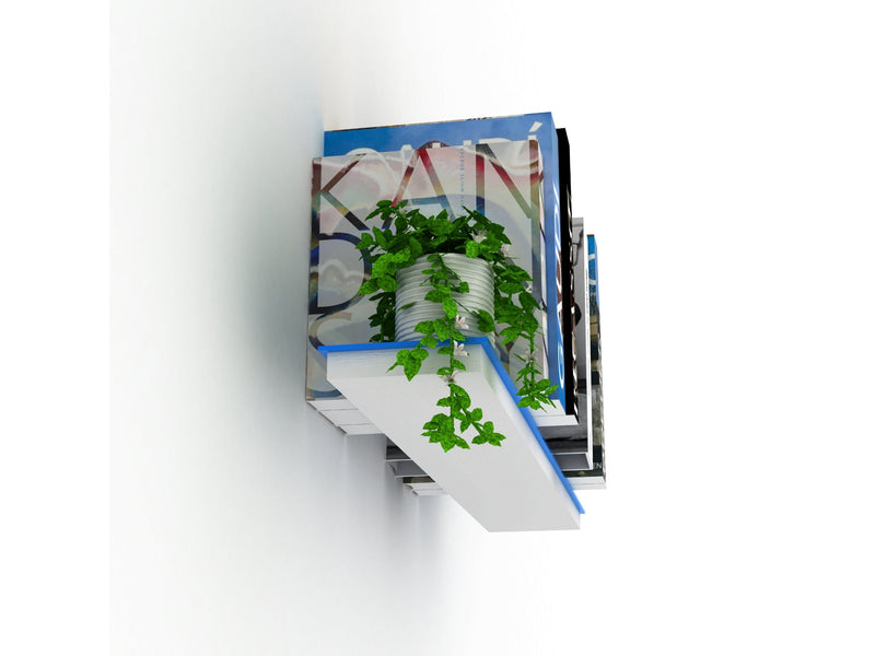 Air Minus Shelf in White-Yellow - 760-AIR-RF160202