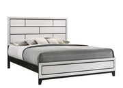 Akerson Chalk King Panel Bed - Lara FurnitureKing Bed