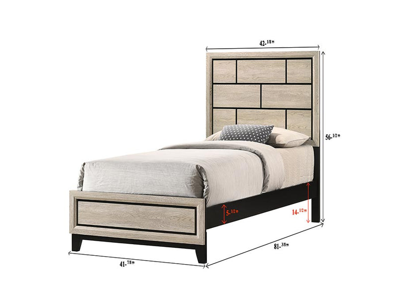 Akerson Chalk Panel Youth Bedroom Set - Lara FurnitureYouth Bedroom Set