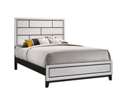 Akerson Chalk Twin Panel Bed - Lara FurnitureTwin Bed