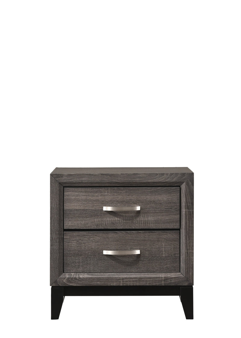 Akerson Gray Panel Bedroom Set - Lara FurnitureBedroom Set