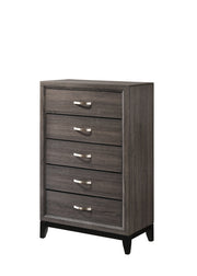 Akerson Gray Panel Bedroom Set - Lara FurnitureBedroom Set