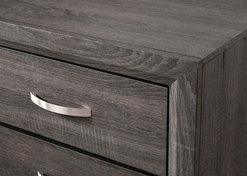 Akerson Gray Panel Bedroom Set - Lara FurnitureBedroom Set