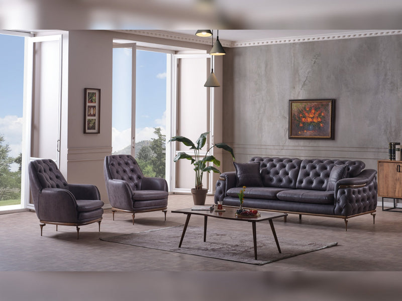 Akik Convertible Loveseat in Beige - 200-ELIF-AKI-E112-2