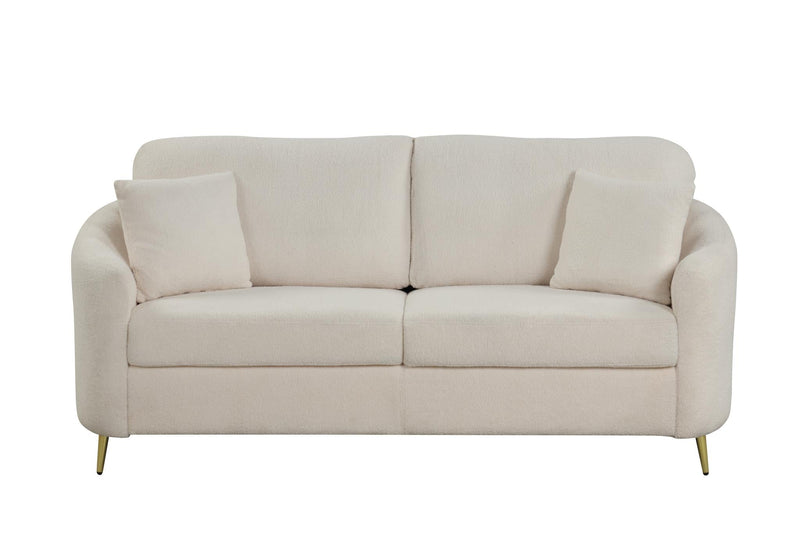 Albany - Cream Upholstered Sofa - L451-S