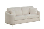 Albany - Cream Upholstered Sofa - L451-S