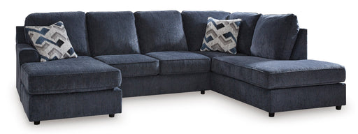Albar Place Cobalt 2 - Piece RAF Chaise Sectional - Gate FurnitureSectional