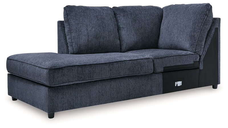 Albar Place Cobalt Left-Arm Facing Corner Chaise - 9530216