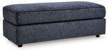 Albar Place Cobalt Oversized Accent Ottoman - 9530208