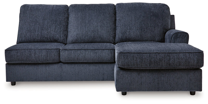 Albar Place Cobalt Right-Arm Facing Sofa Chaise - 9530203