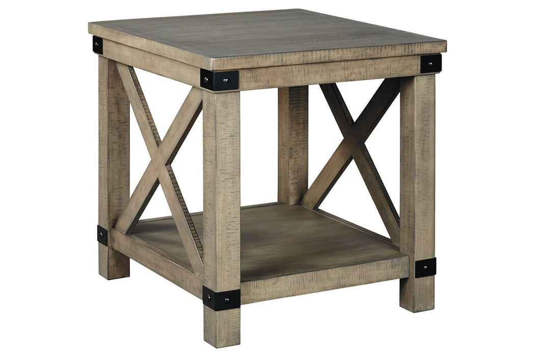 Aldwin Gray End Table - Gate FurnitureEnd Table