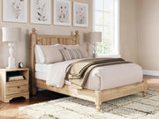 Aleaport Full Panel Bed with Dresser and Chest in Warm Brown - PKG022636