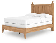 Aleaport Full Panel Bed with Dresser and Nightstand in Warm Brown - PKG022642