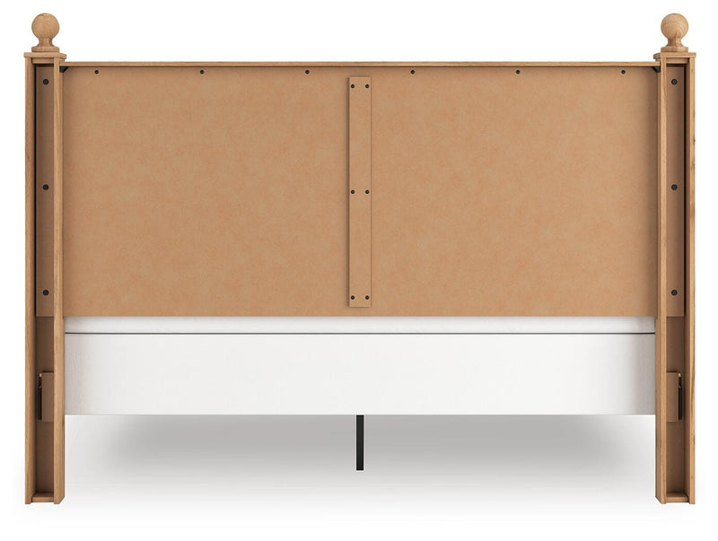 Aleaport King Panel Bed with Dresser and Chest in Warm Brown - PKG022652