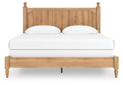 Aleaport King Panel Bed with Dresser in Warm Brown - PKG022657