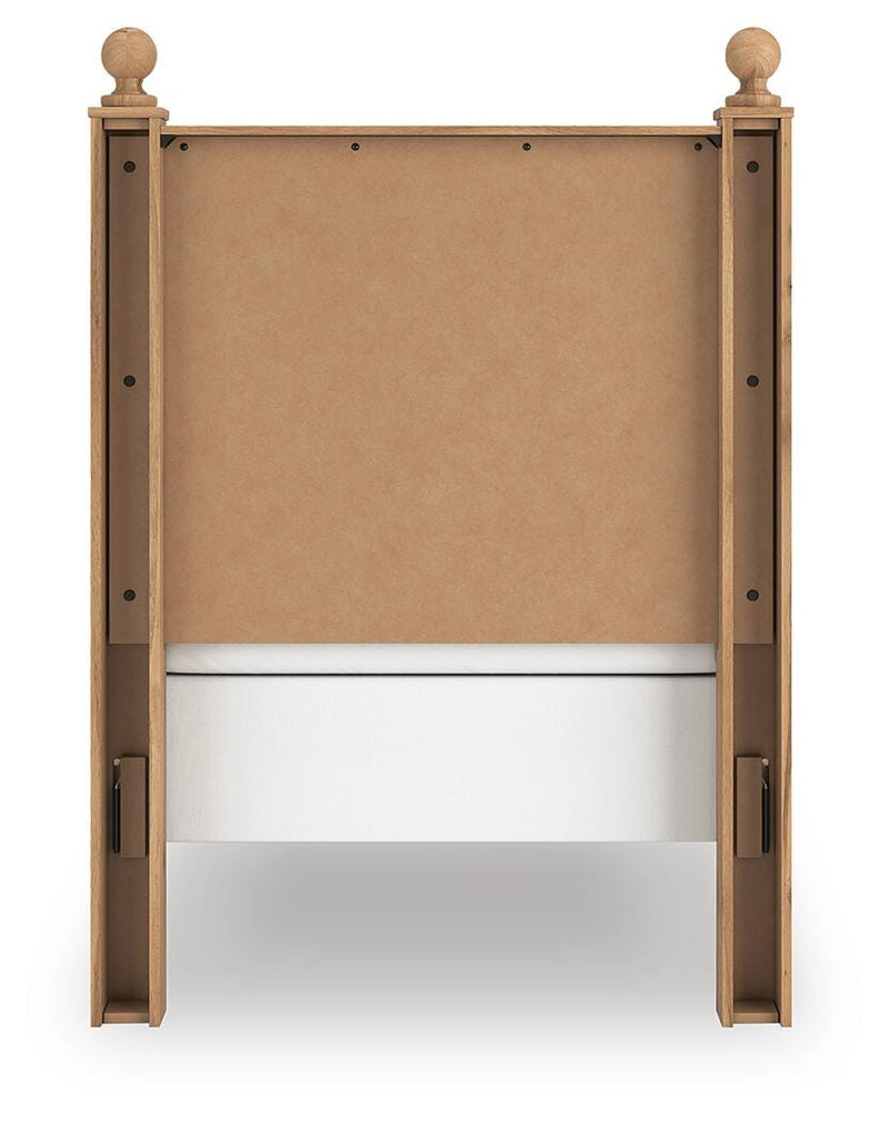 Aleaport Twin Panel Bed, Dresser and Mirror - PCB1075B3