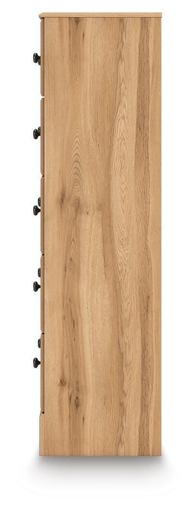 Aleaport Warm Brown Chest of Drawers - PCB1075-46