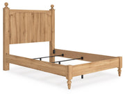 Aleaport Warm Brown Full Panel Bed - PCB1075B4
