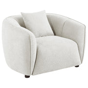 Aleisha 3-piece Fabric Upholstered Sofa Set Sand - 503064-S3