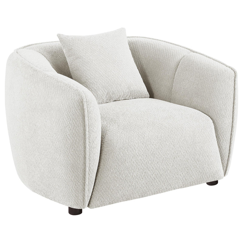 Aleisha Fabric Upholstered Accent Chair Sand - 503066