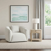 Aleisha Fabric Upholstered Accent Chair Sand - 503066